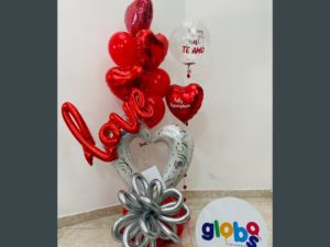 Bouquet Heart Platinum